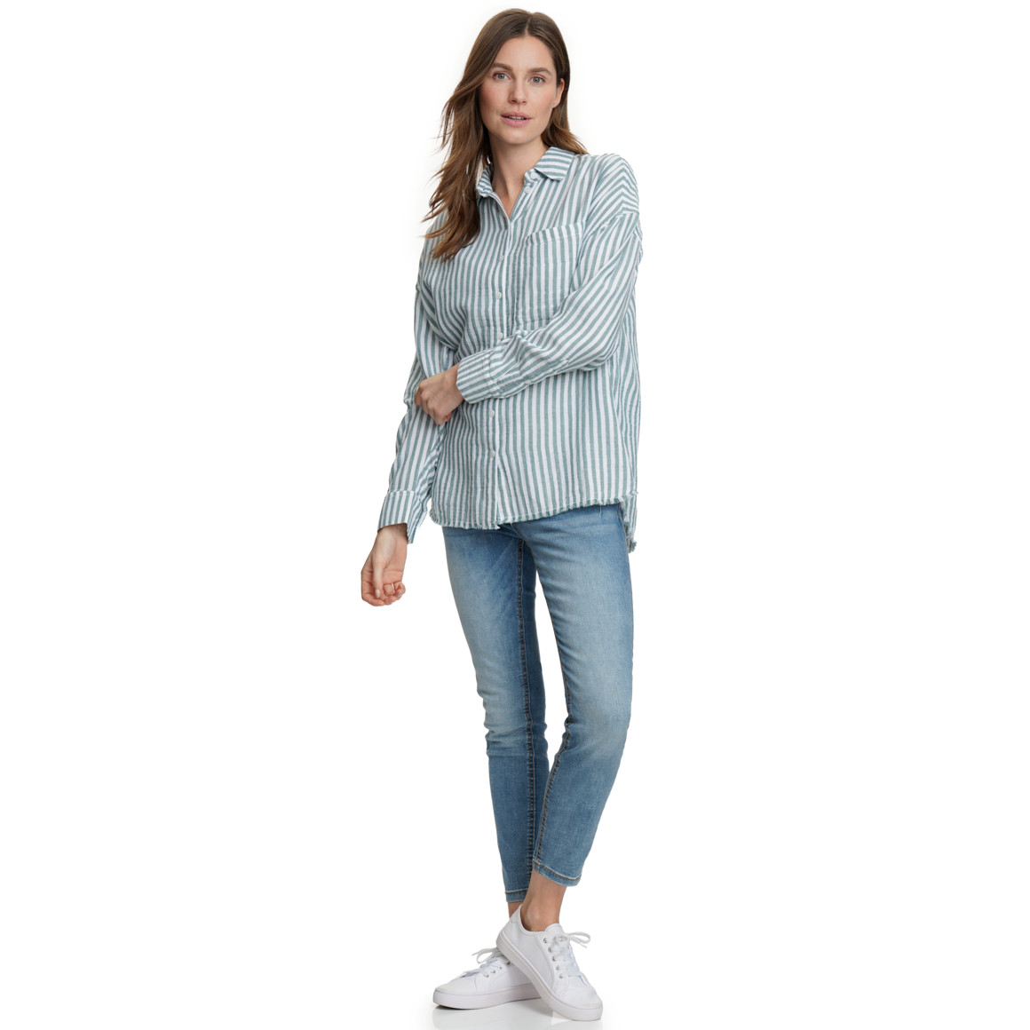 Damen Musselin-Bluse aus Bio-Baumwolle