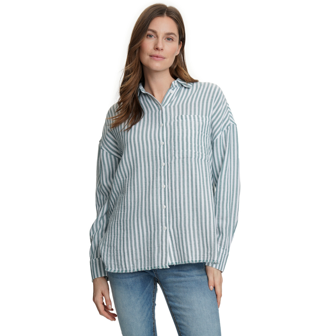 Damen Musselin-Bluse aus Bio-Baumwolle