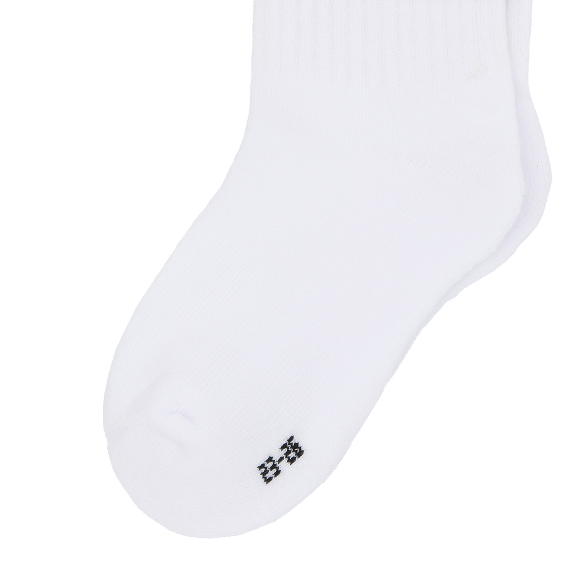 1 Paar Kinder Tennissocken mit bunten Ringeln