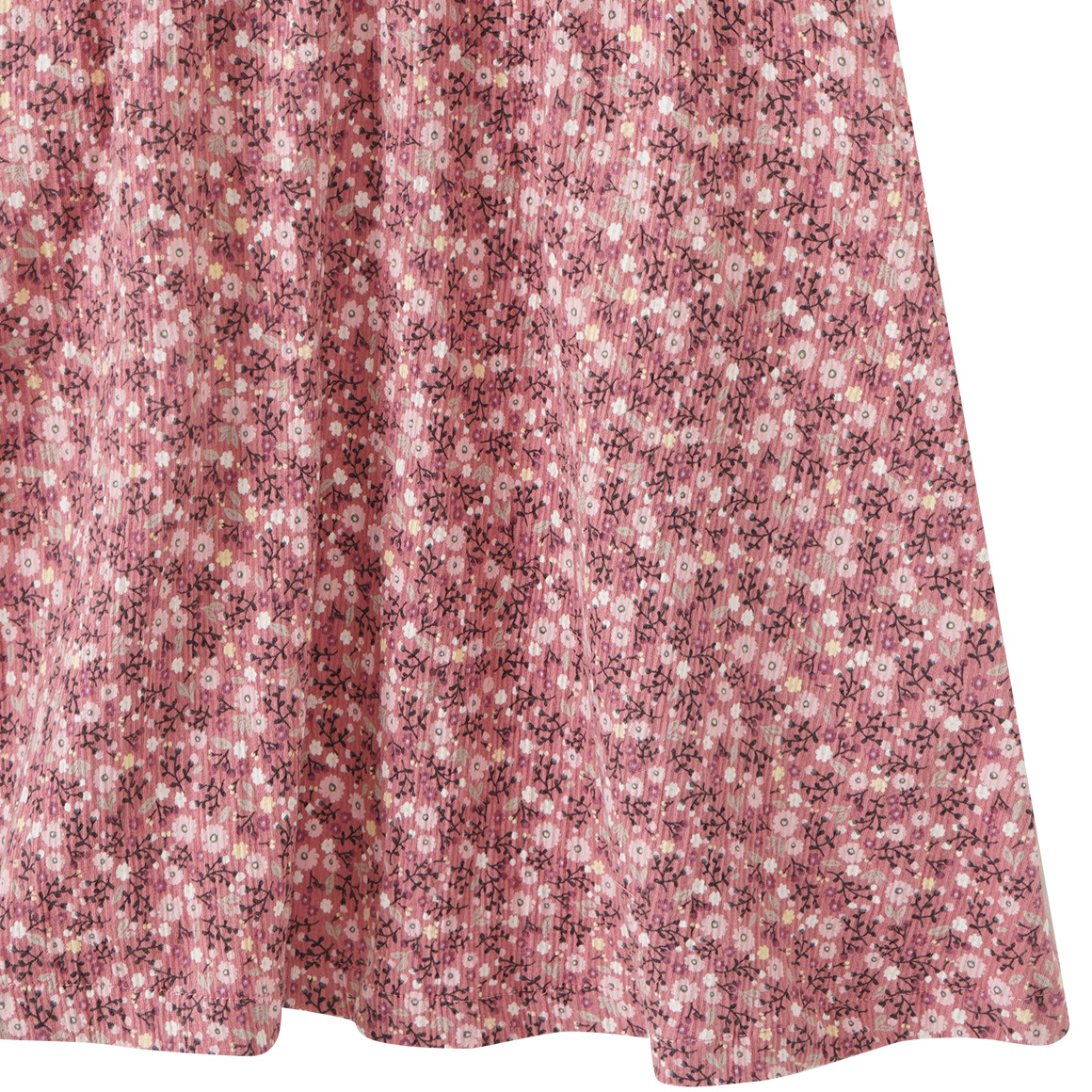 Mädchen Kleid mit Blumen allover