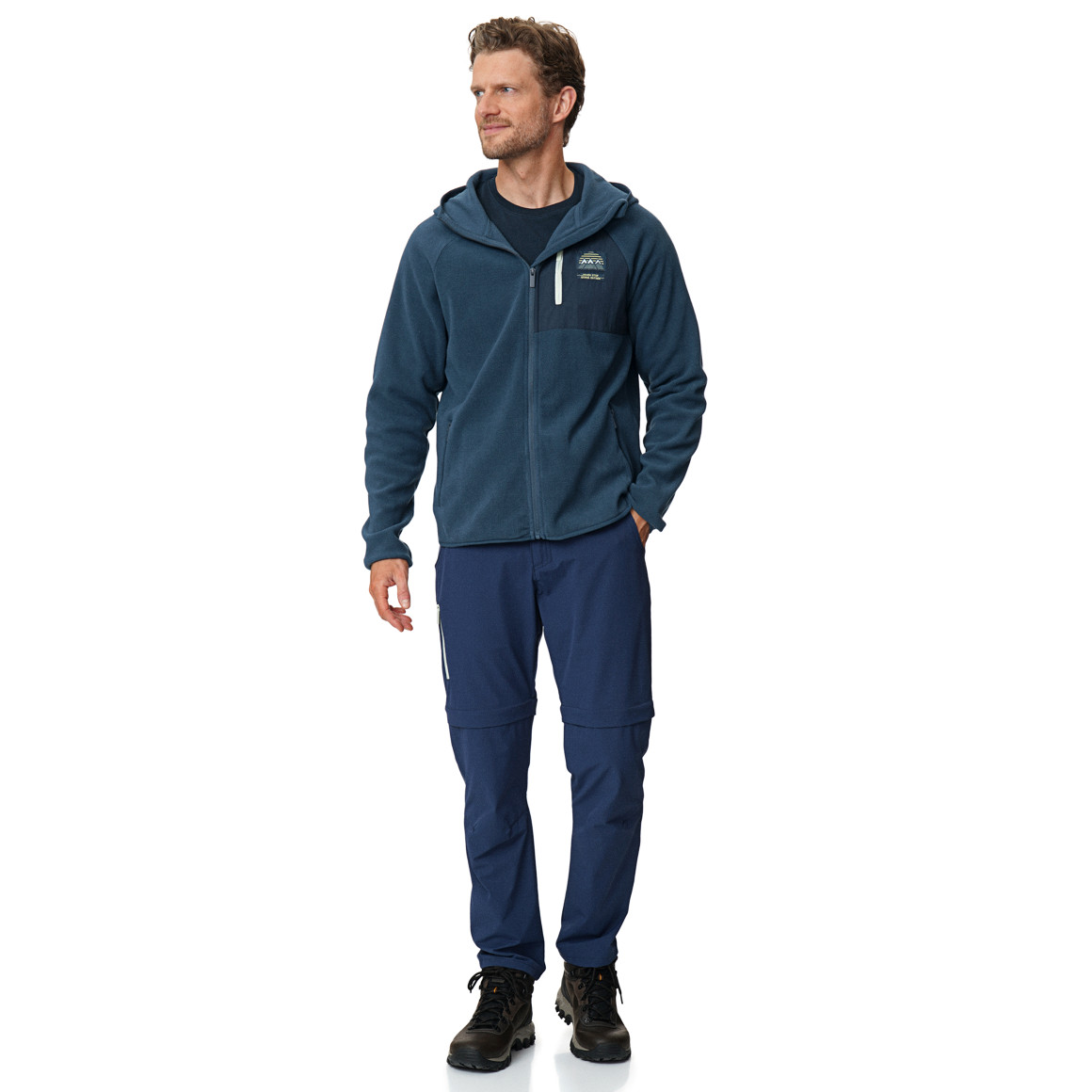Herren Fleecejacke mit drei Taschen