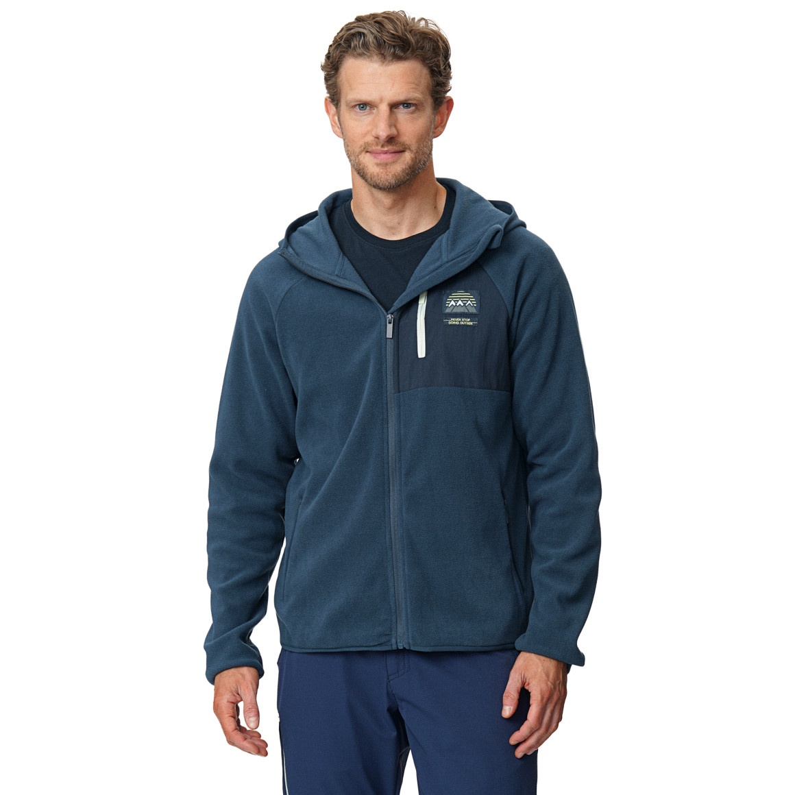 Herren Fleecejacke mit drei Taschen