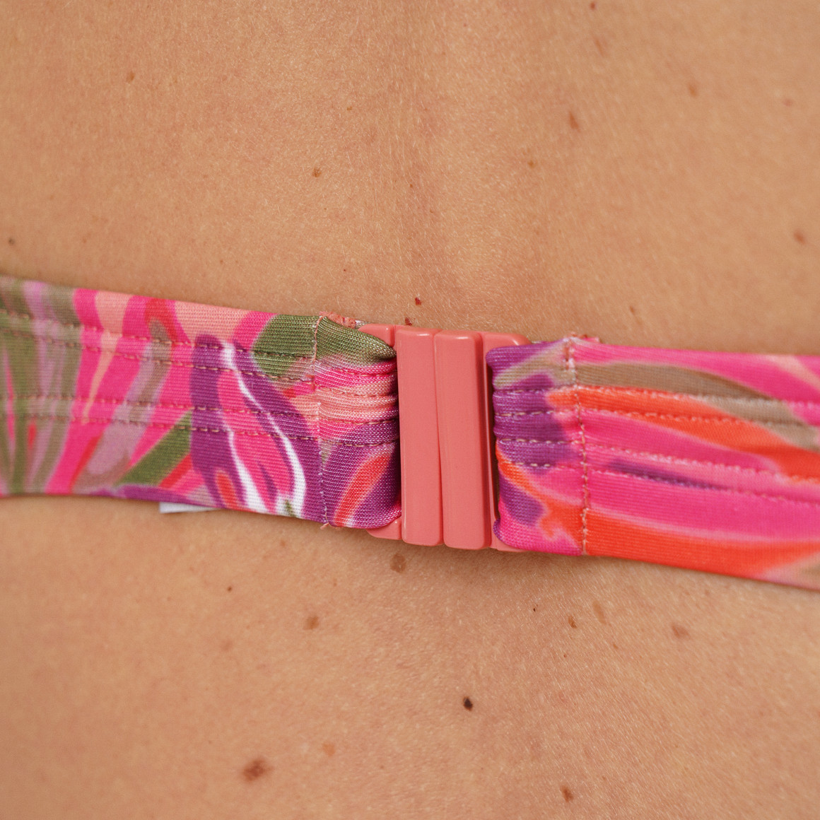 Damen Bikinioberteil mit Blumen-Print