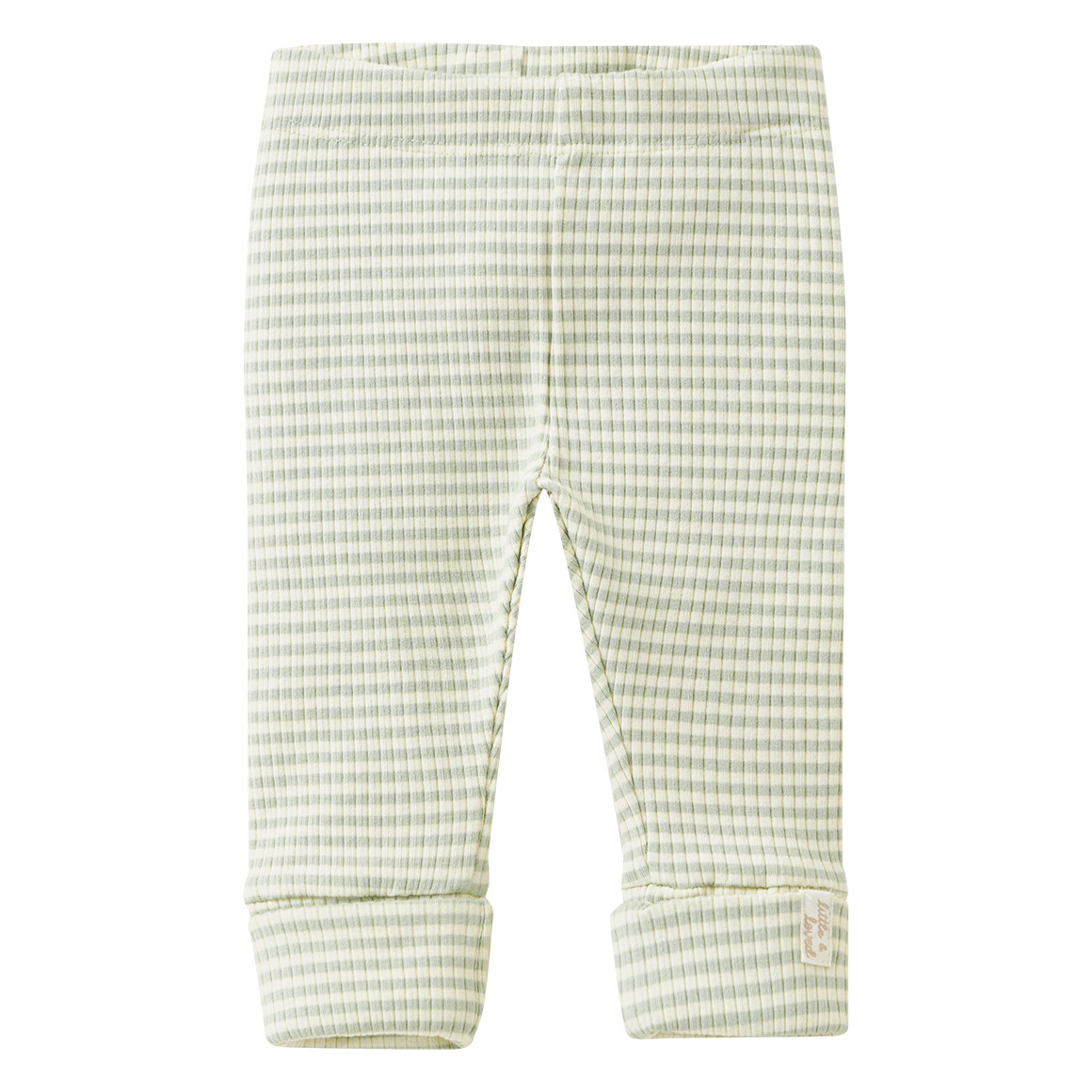 Newborn Leggings mit Rippstruktur