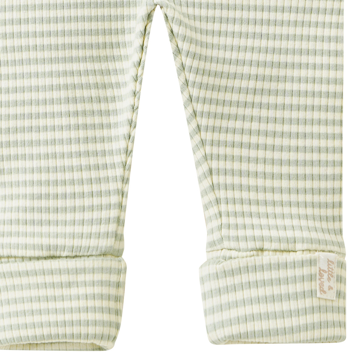 Newborn Leggings mit Rippstruktur
