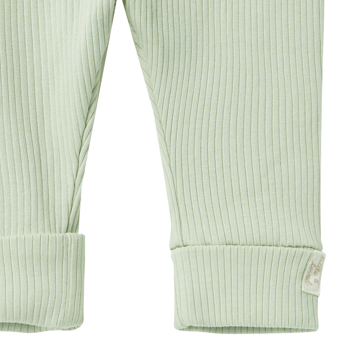 Newborn Leggings mit Rippstruktur
