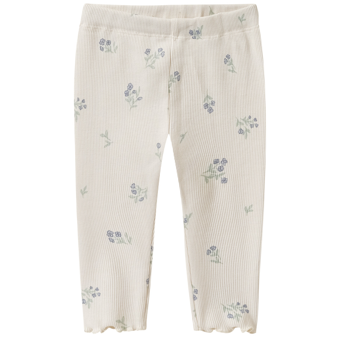 Newborn Leggings mit Rippstruktur