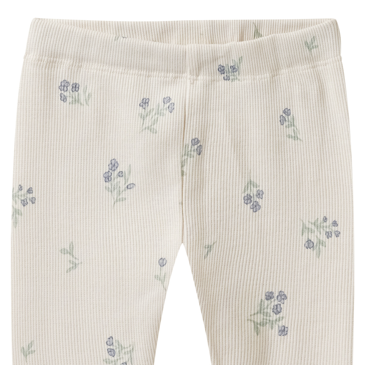 Newborn Leggings mit Rippstruktur