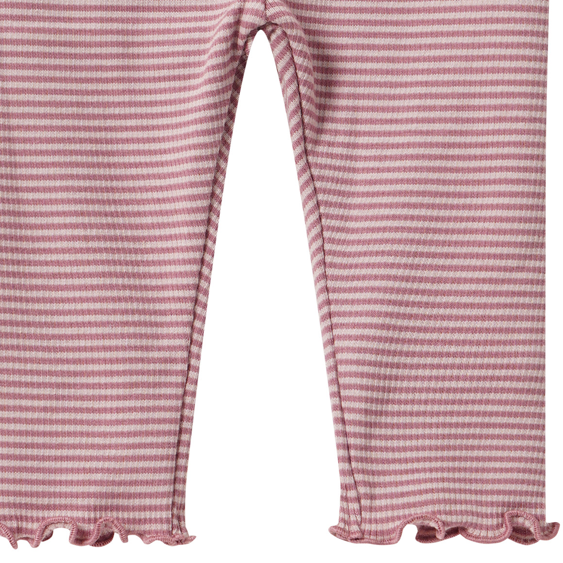 Newborn Leggings mit Rippstruktur