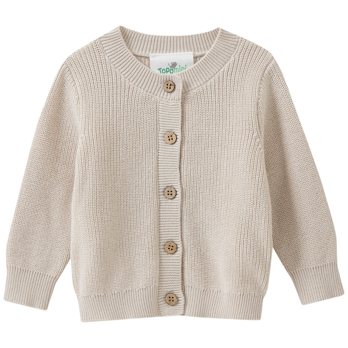 Newborn Strickjacke mit Applikation