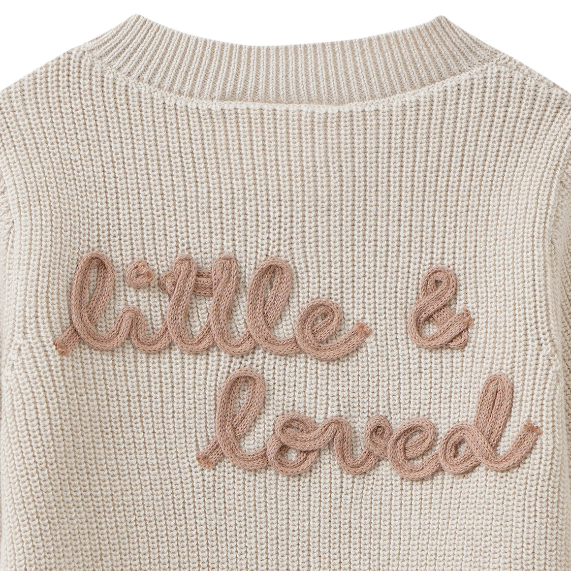 Newborn Strickjacke mit Applikation