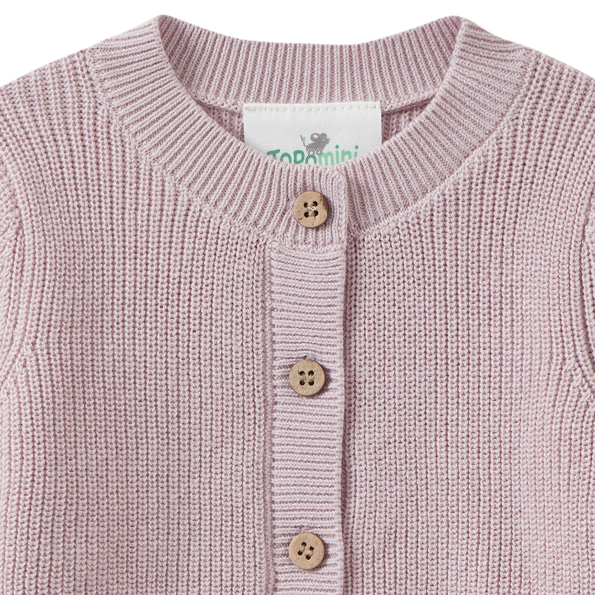 Newborn Strickjacke mit Applikation