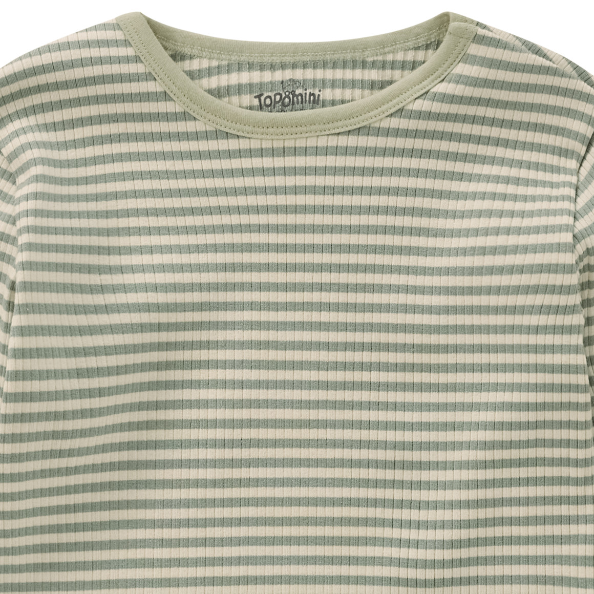 Baby Langarmshirt mit Rippstruktur