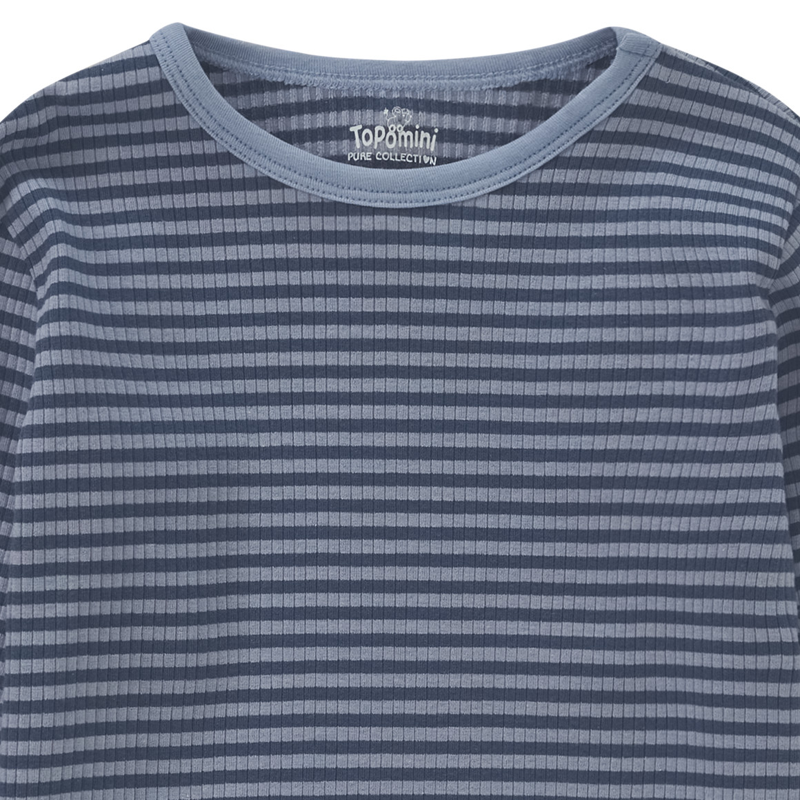 Baby Langarmshirt mit Rippstruktur