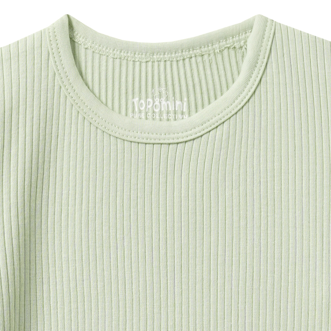 Baby Langarmshirt mit Rippstruktur