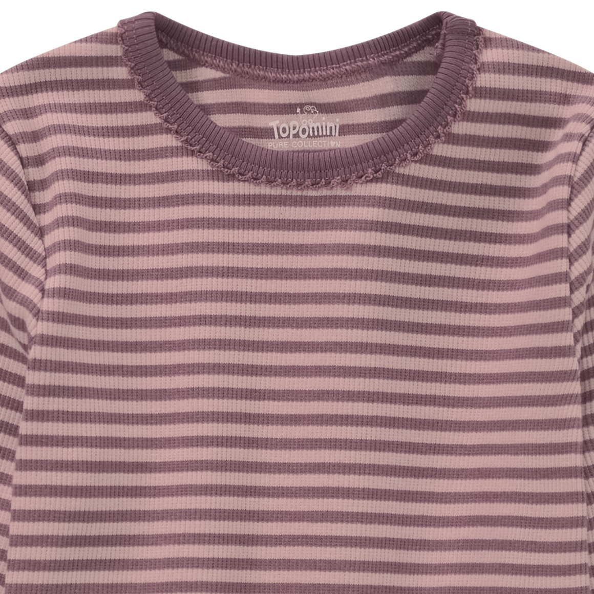 Baby Langarmshirt mit Rippstruktur