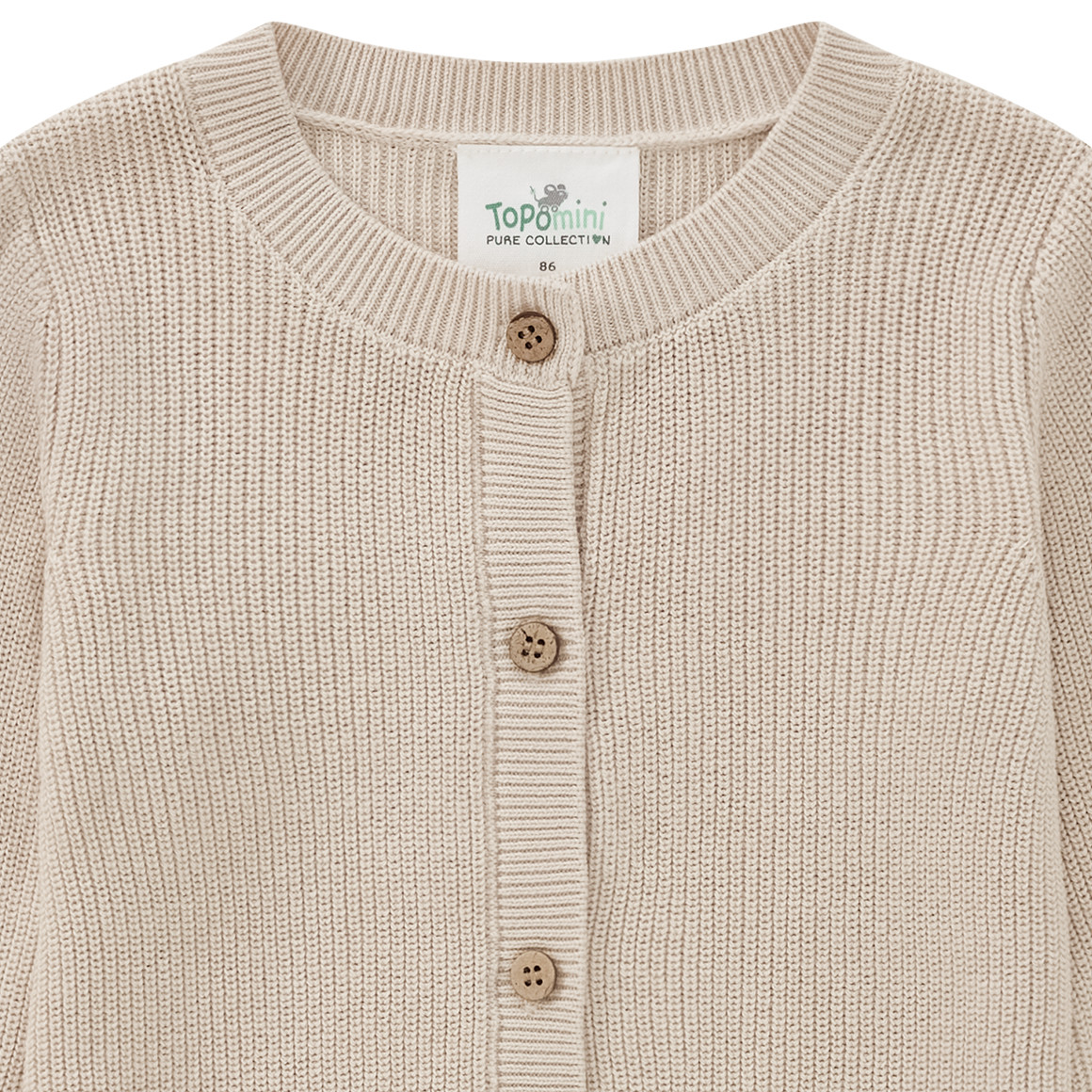 Baby Strickjacke mit Applikation