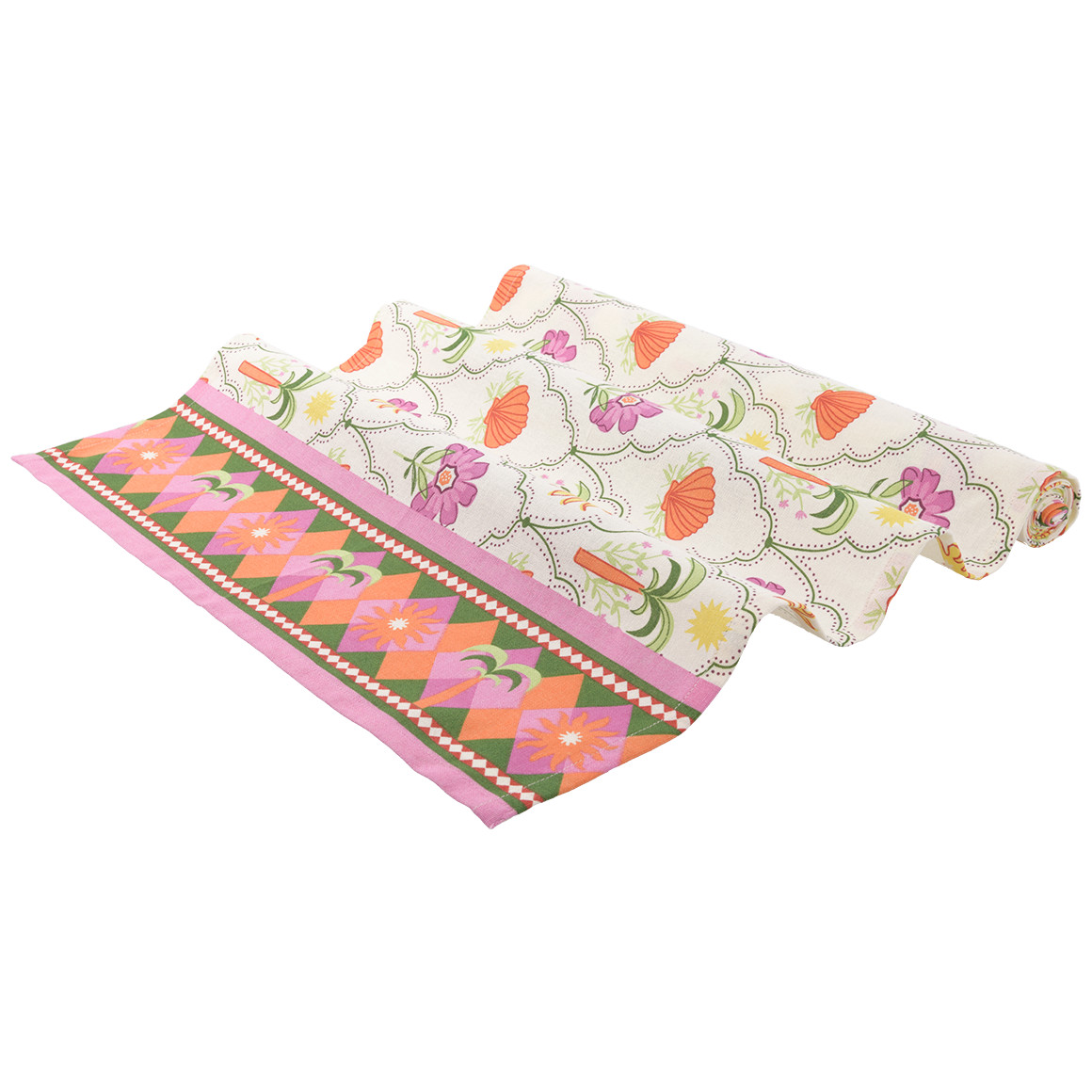 Tischläufer im bunten Design