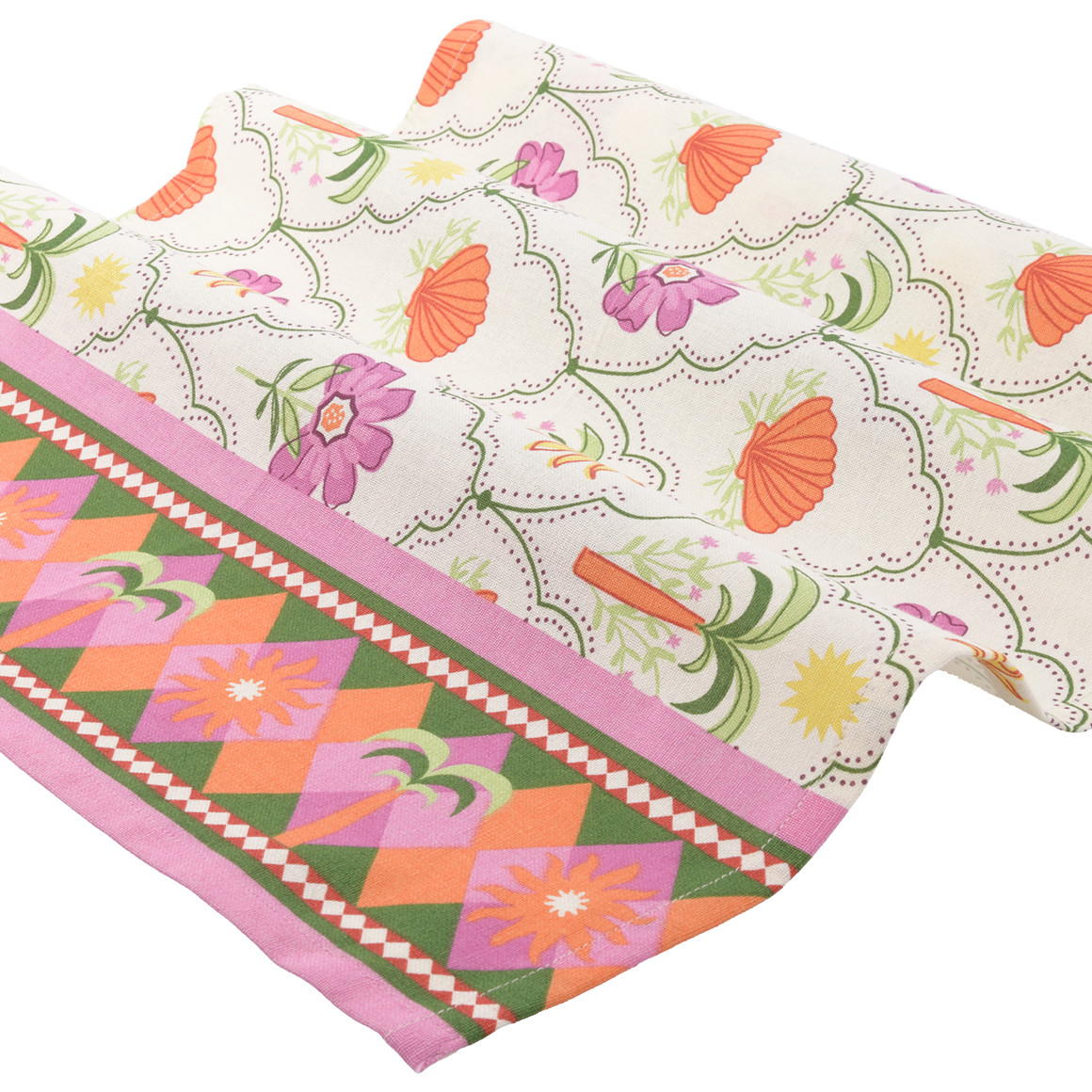 Tischläufer im bunten Design