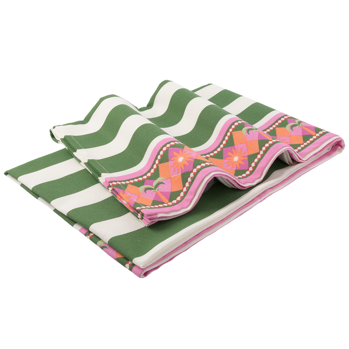 Tischdecke im bunten Design