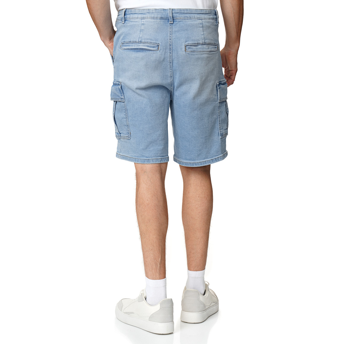 Herren Jeansshorts im Cargo-Style