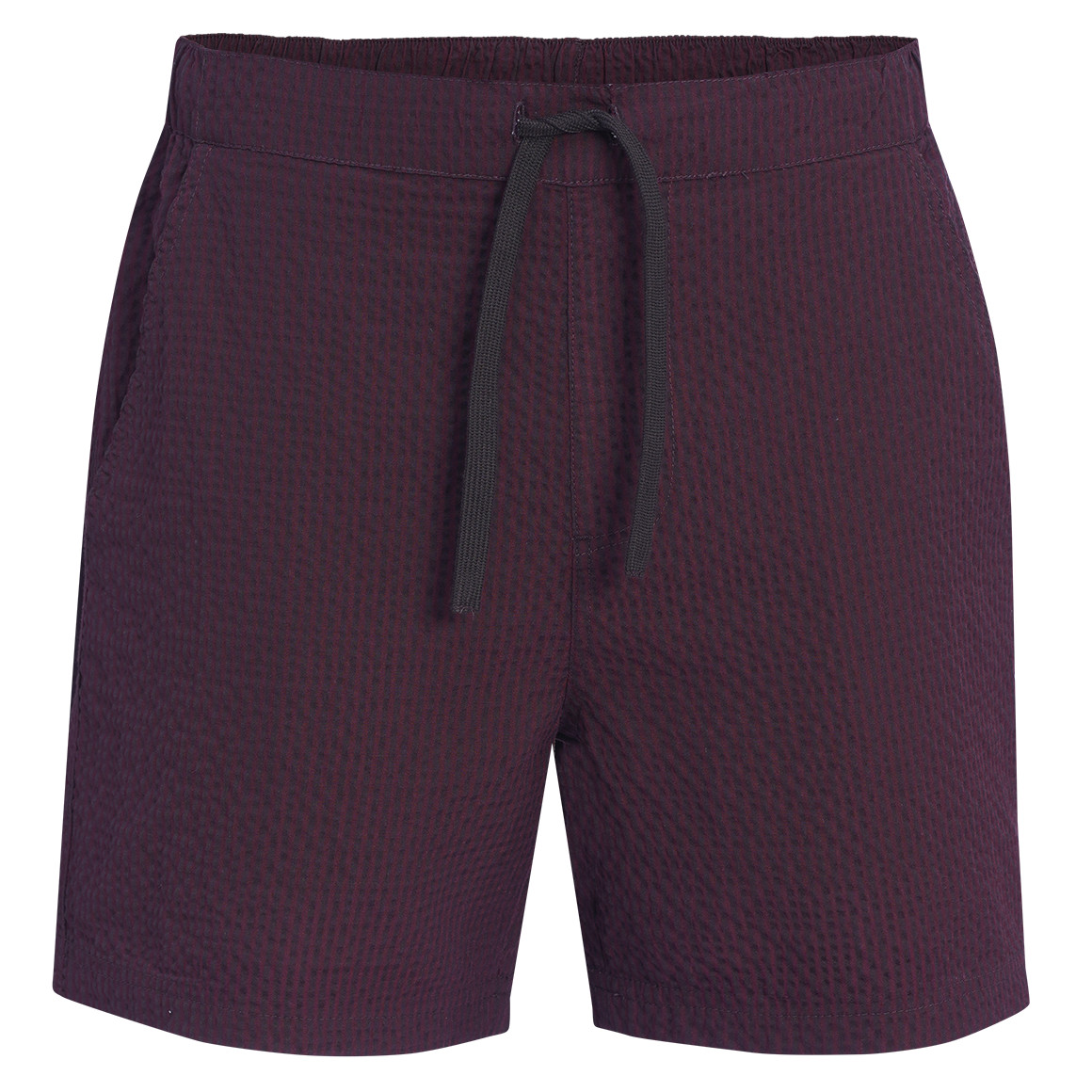 Herren Seersucker-Shorts mit Tunnelzug