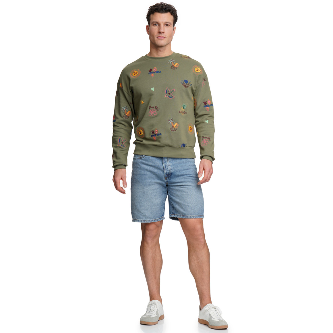 5-pocket jeansshort voor heren