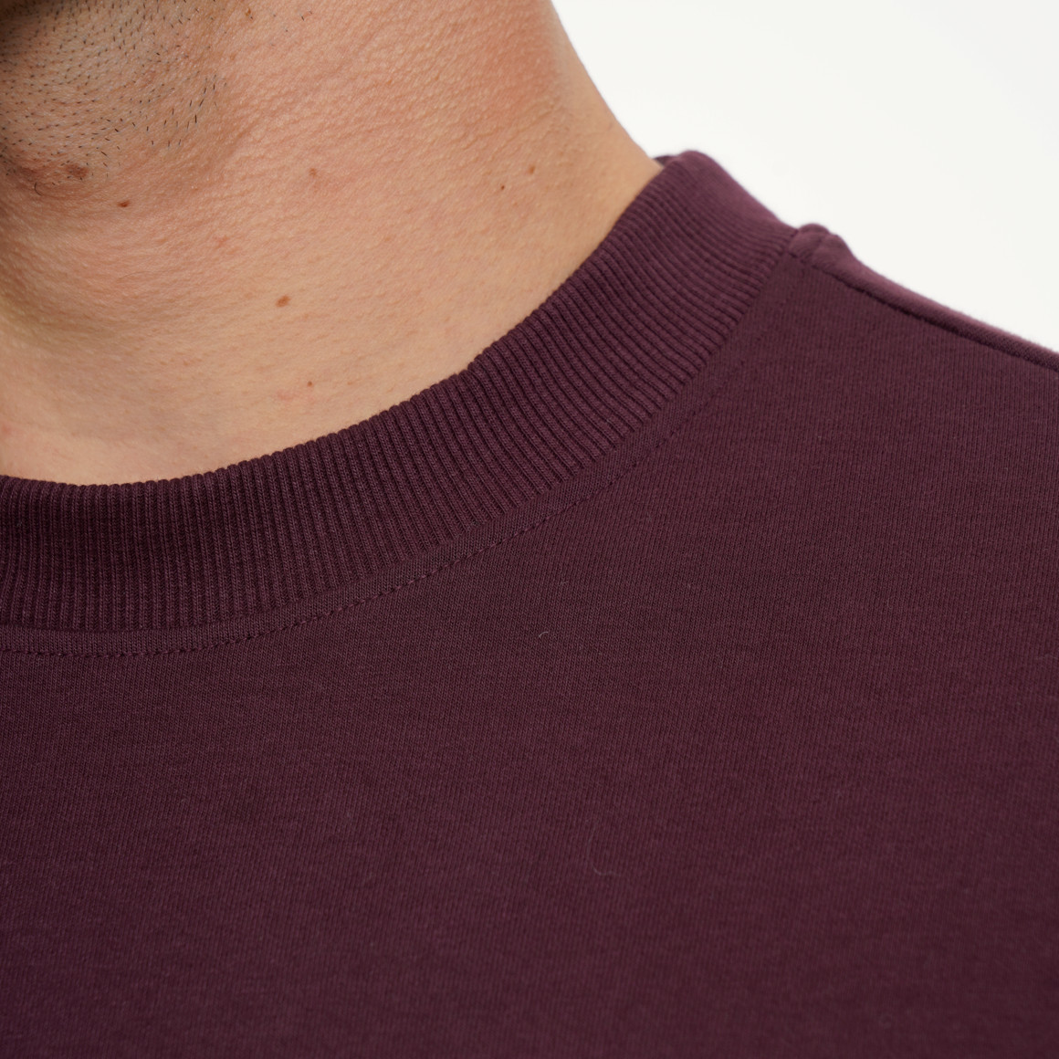 Herren Sweatshirt mit halblangem Arm