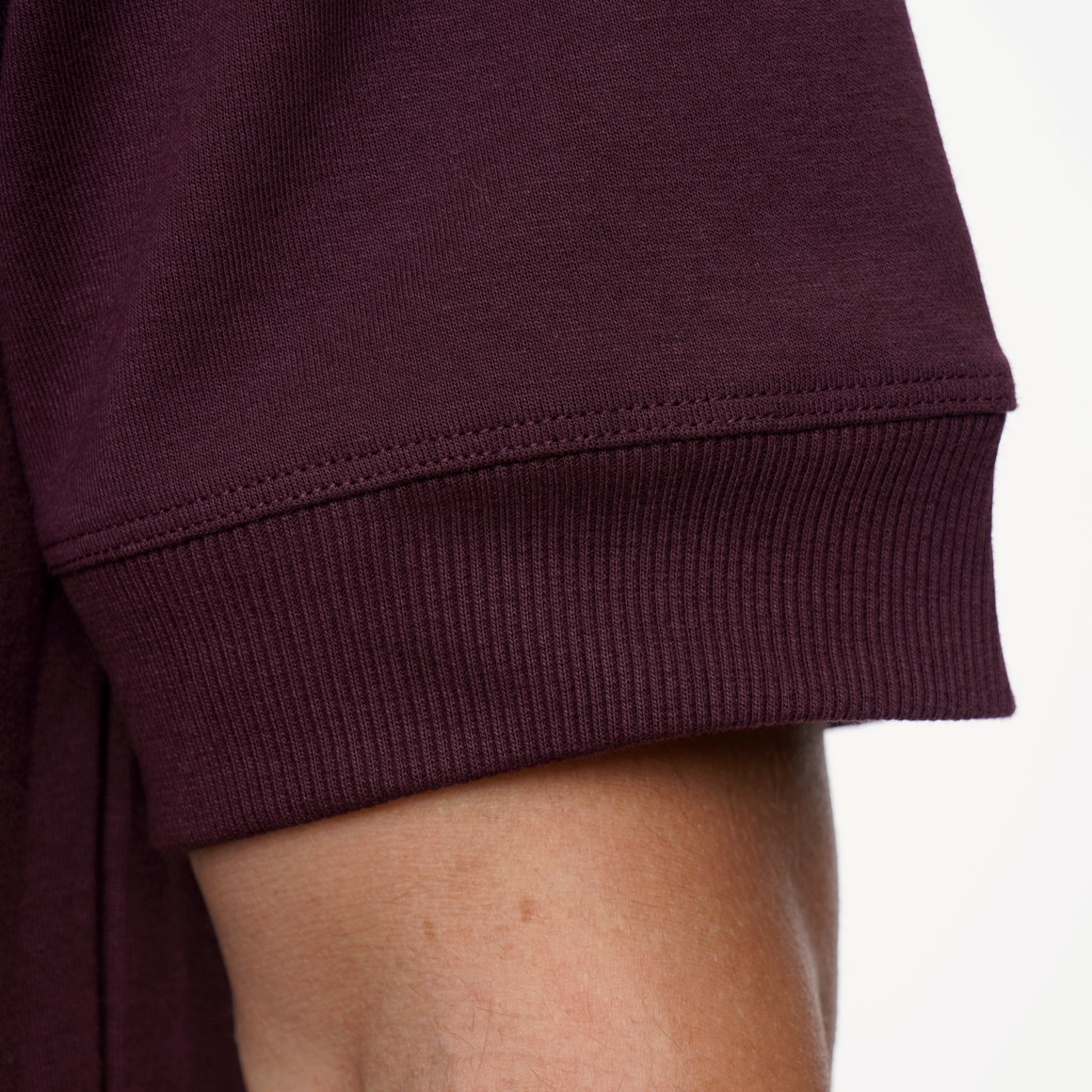 Herren Sweatshirt mit halblangem Arm