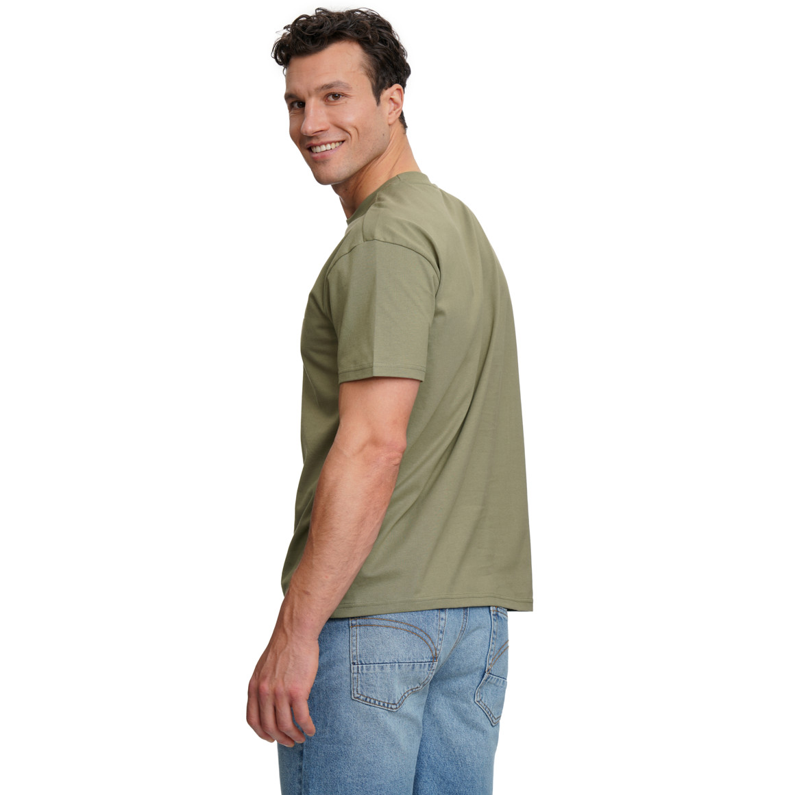 Herren T-Shirt mit Brust-Print