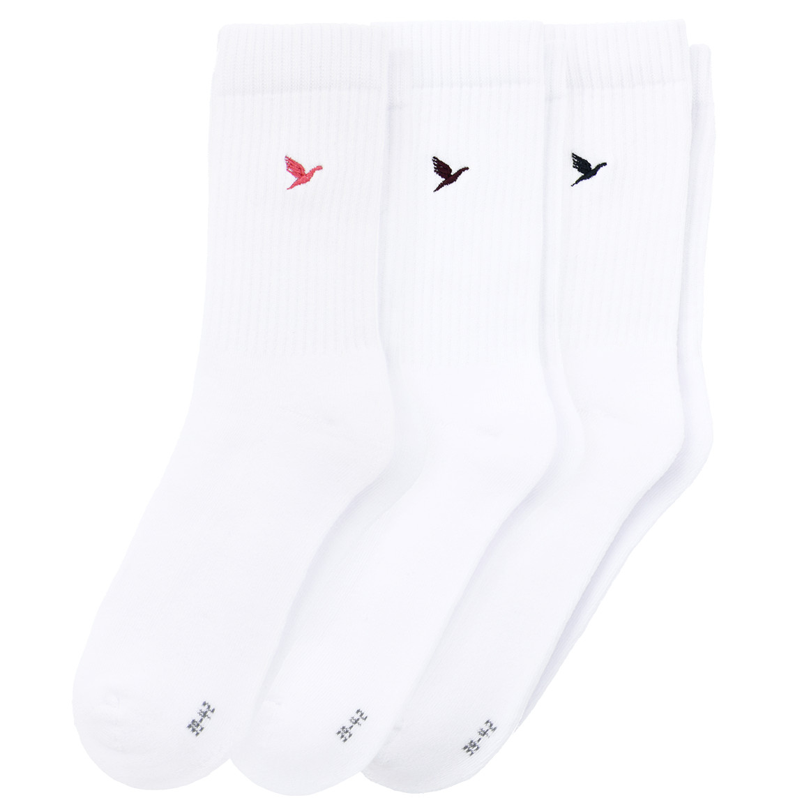 3 Paar Herren Sportsocken mit Stickerei