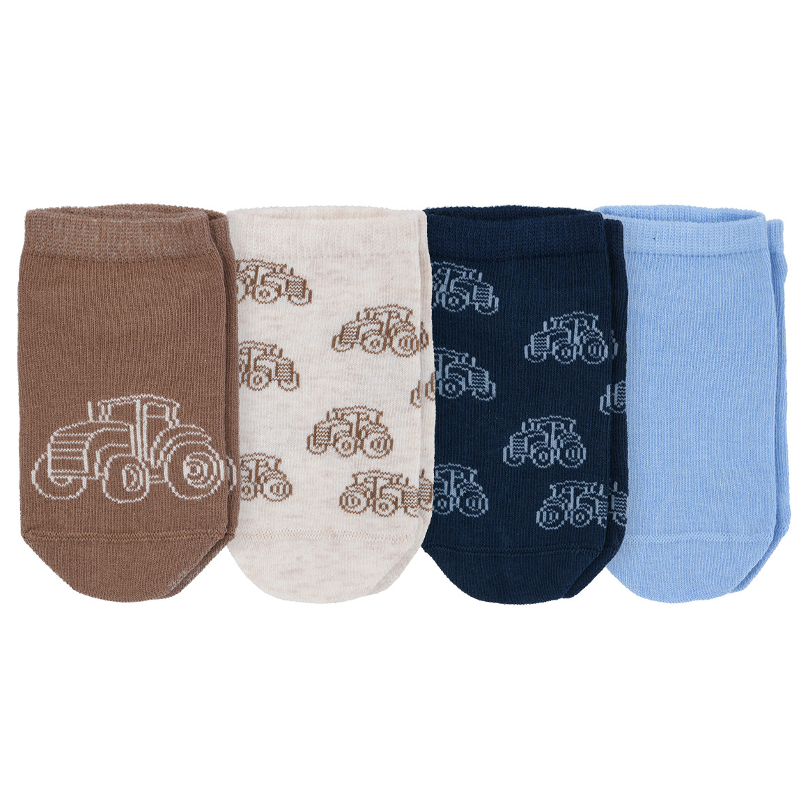 4 Paar Jungen Sneaker-Socken im Set