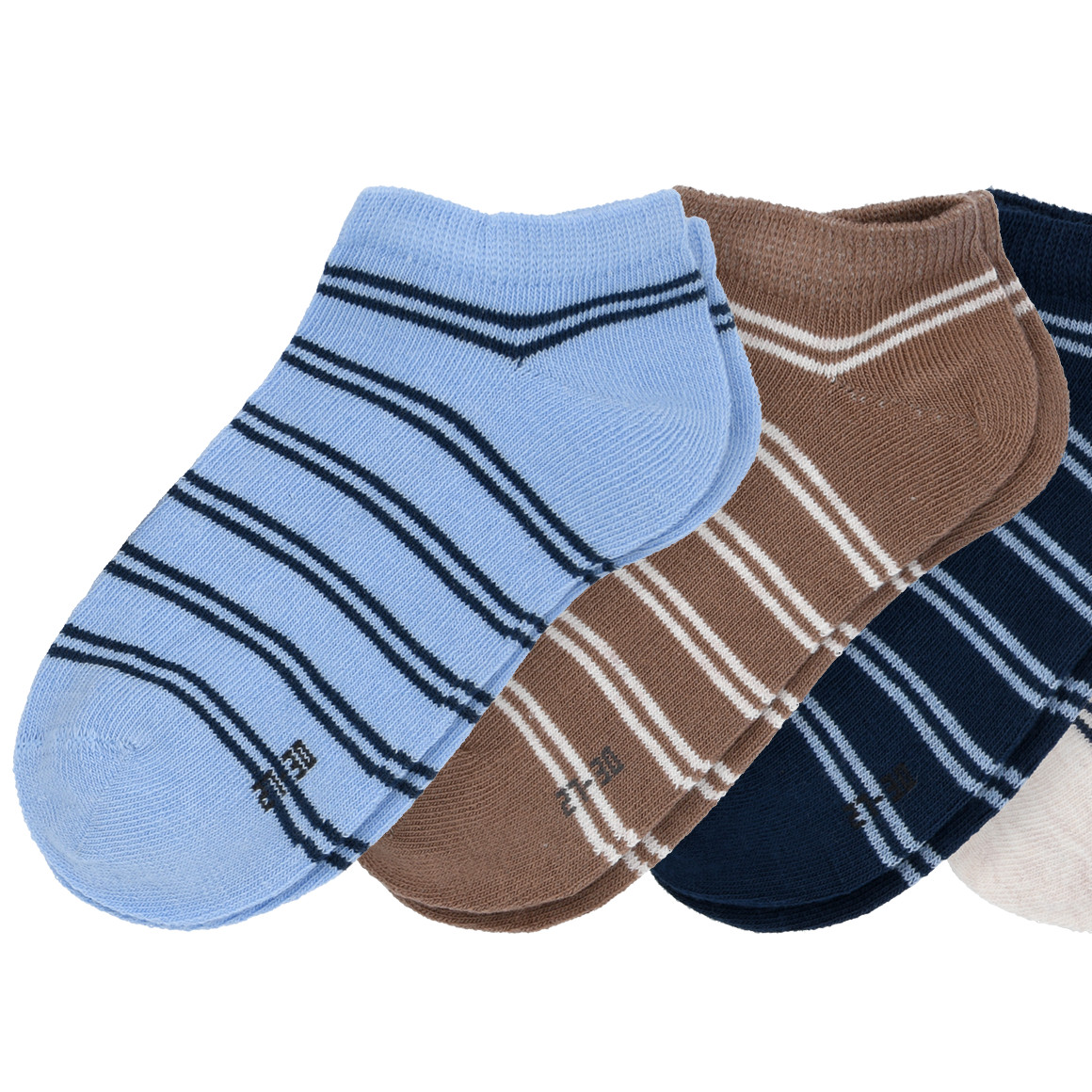 4 Paar Jungen Sneaker-Socken im Set