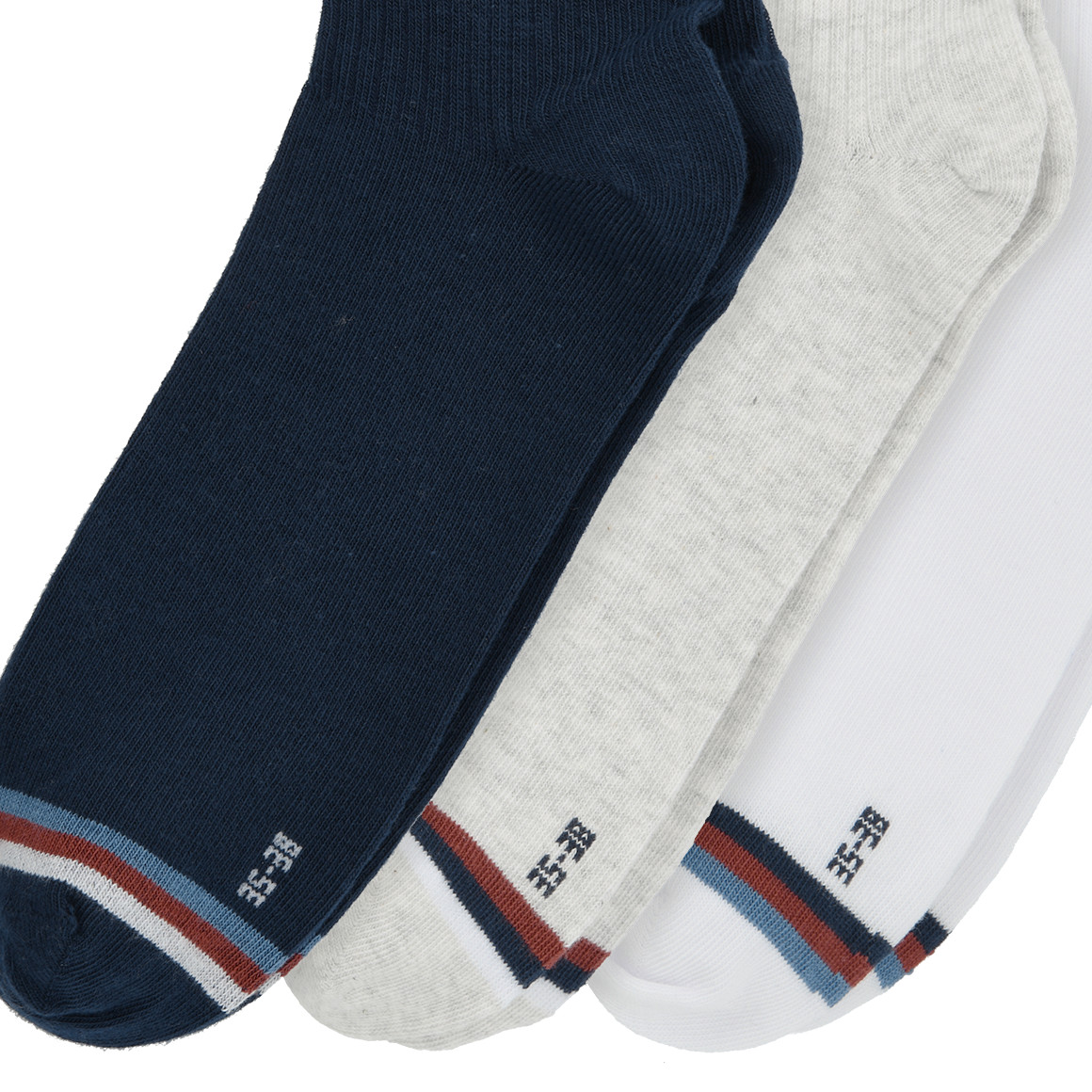 3 Paar Jungen Kurzsocken mit Bio-Baumwolle