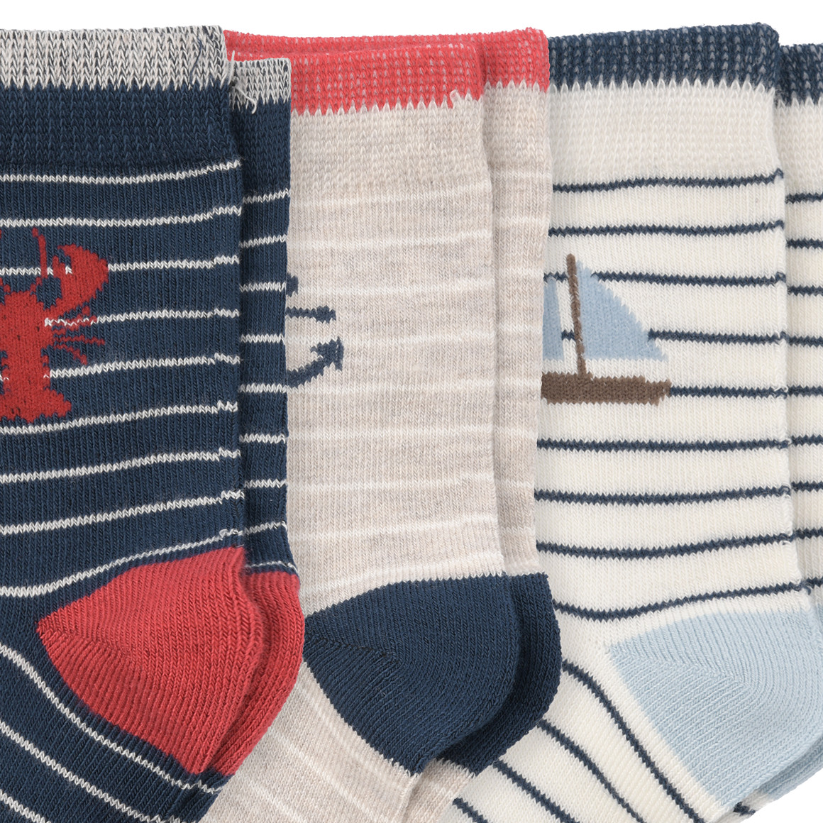 3 Paar Jungen Socken im Set