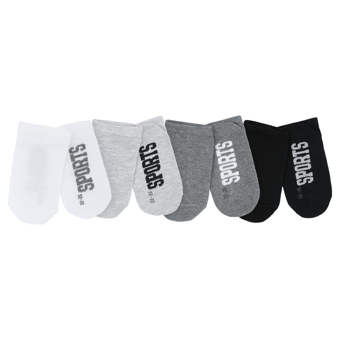 4 Paar Jungen Sneaker-Socken im Set