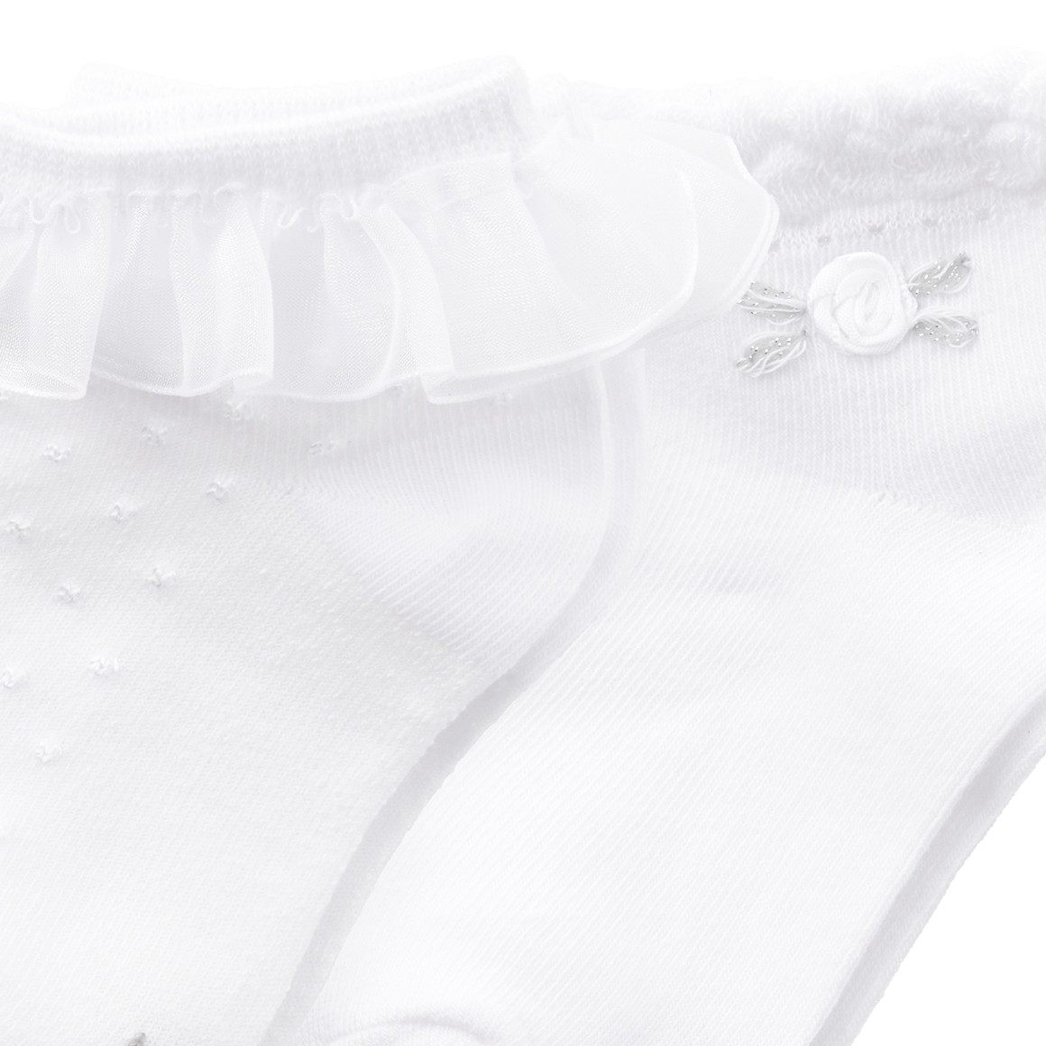 2 Paar Mädchen Kurzsocken im Set