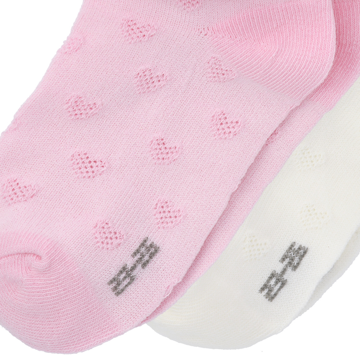 2 Paar Mädchen Sneaker-Socken mit Spitze