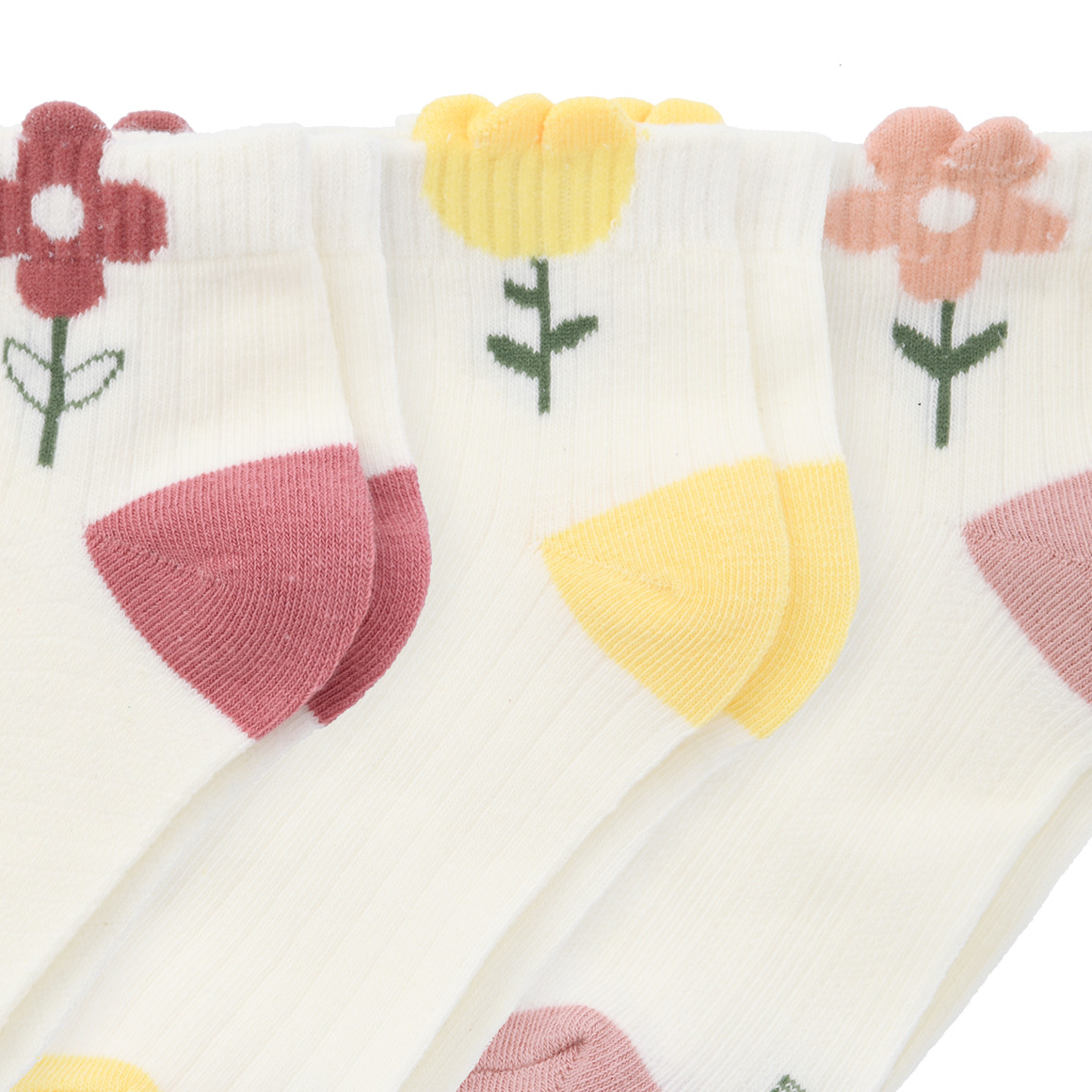 3 Paar Mädchen Kurzsocken im Set
