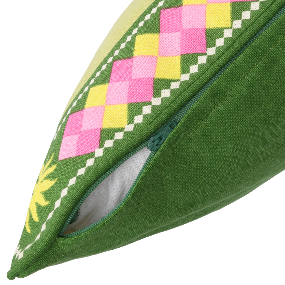 Kussensloop met zomerprint