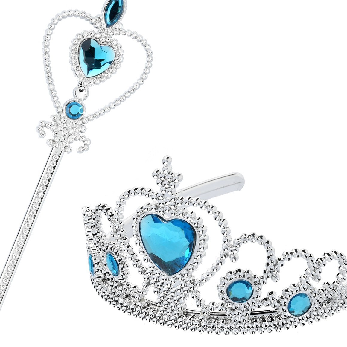 Diadeem en staaf in set