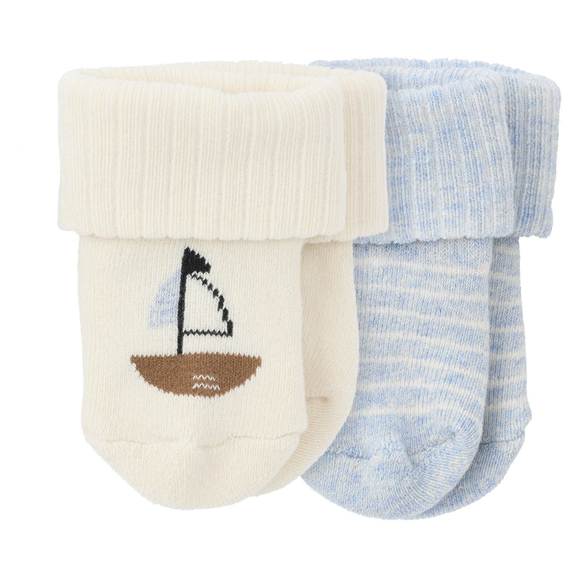 2 Paar Newborn Socken im Set
