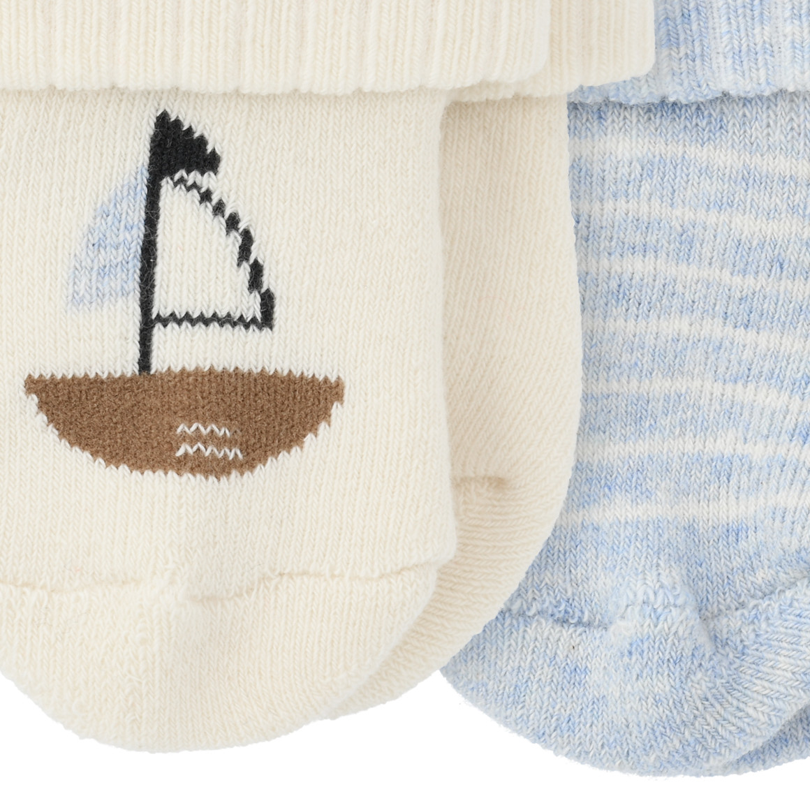 2 Paar Newborn Socken im Set