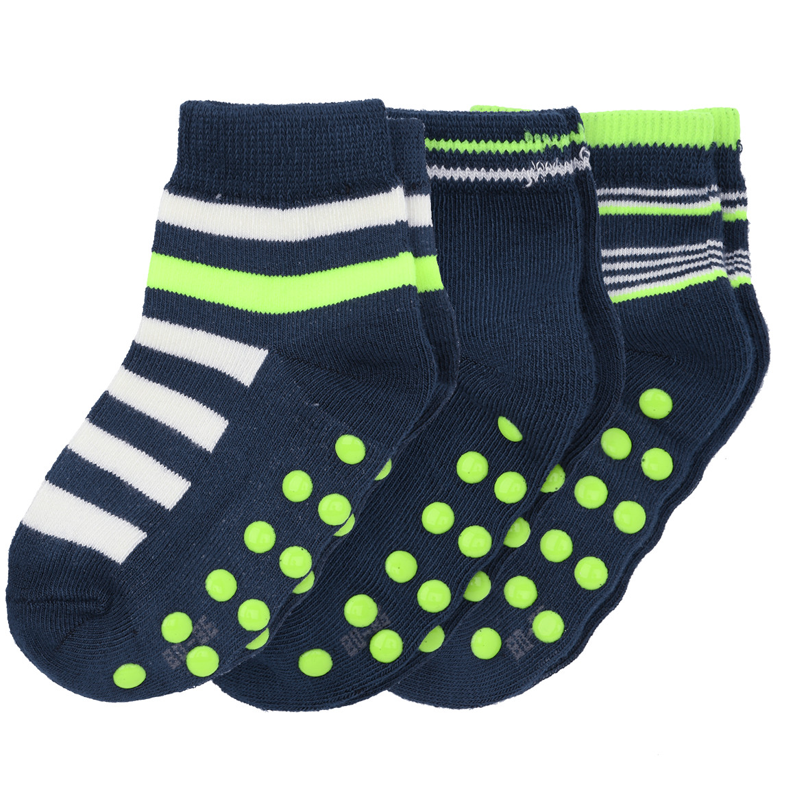3 Paar Baby Stoppersocken im Set