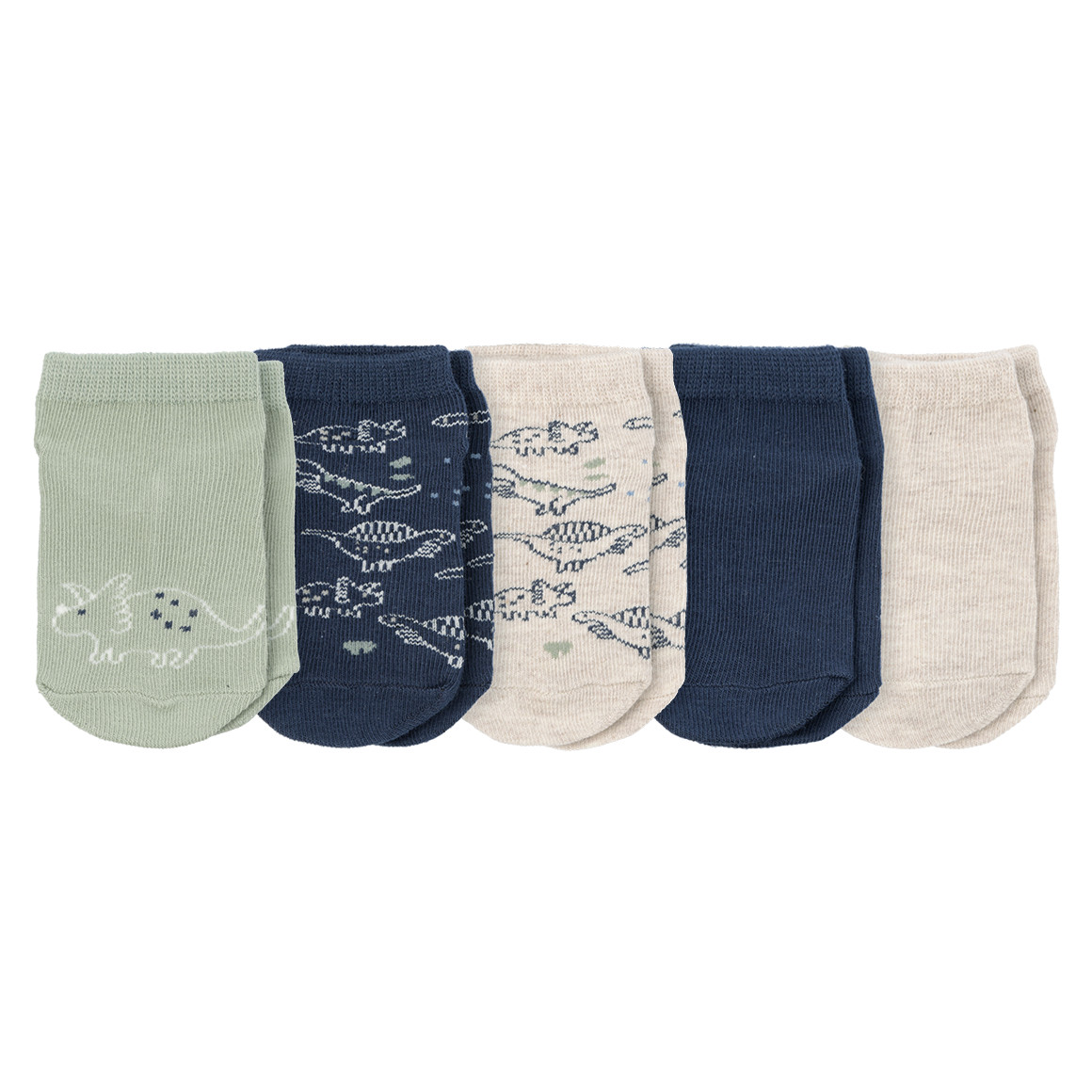5 Paar  Baby Sneaker-Socken im Set