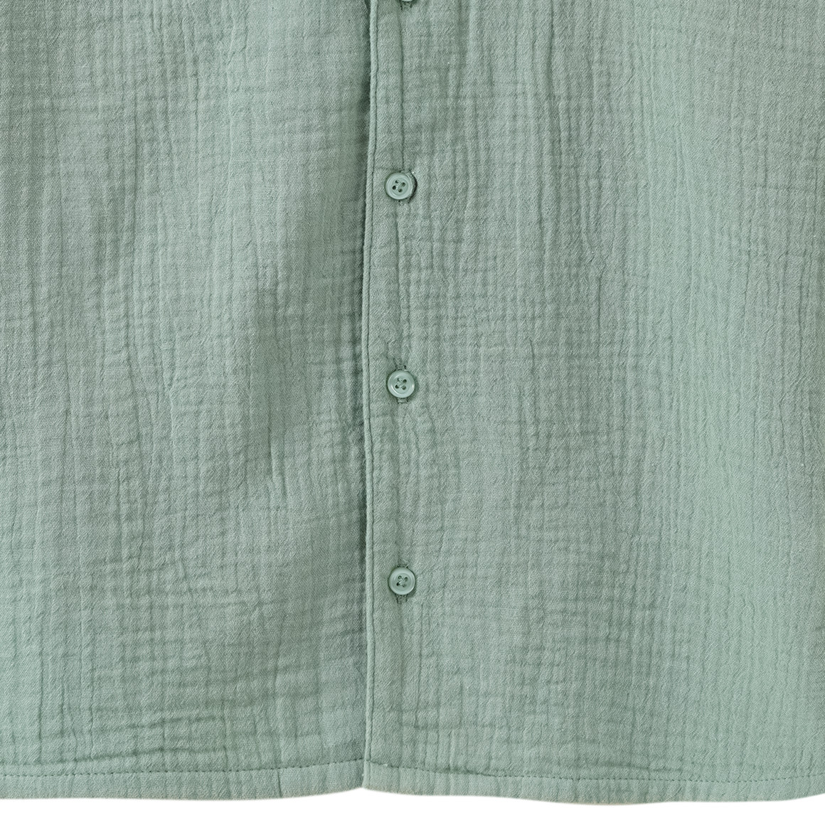 Jungen Musselin-Hemd mit kurzen Ärmeln