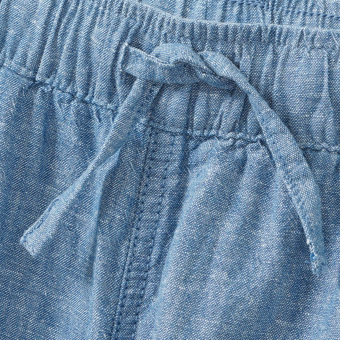 Jungen Leinen-Hose mit Tunnelzug