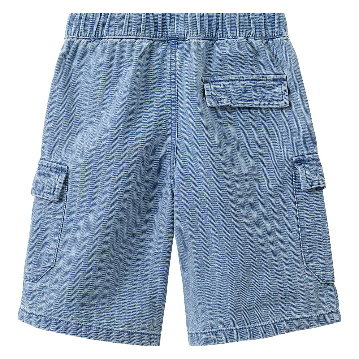 Jungen Pull-on-Jeansshorts mit Tunnelzug