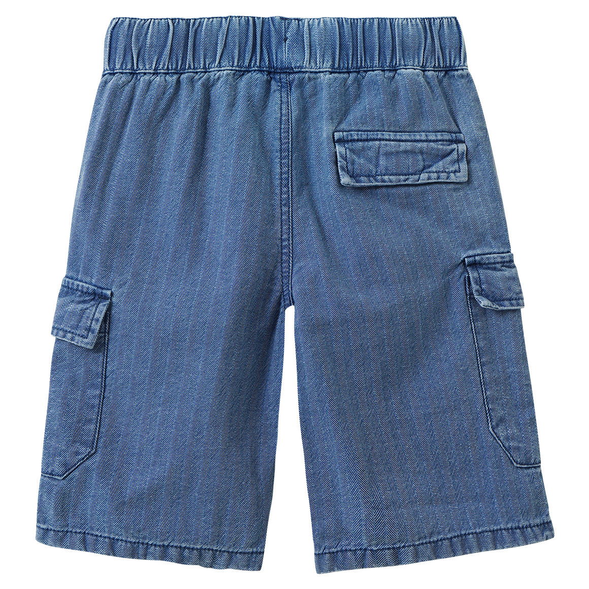Jungen Pull-on-Jeansshorts mit Tunnelzug