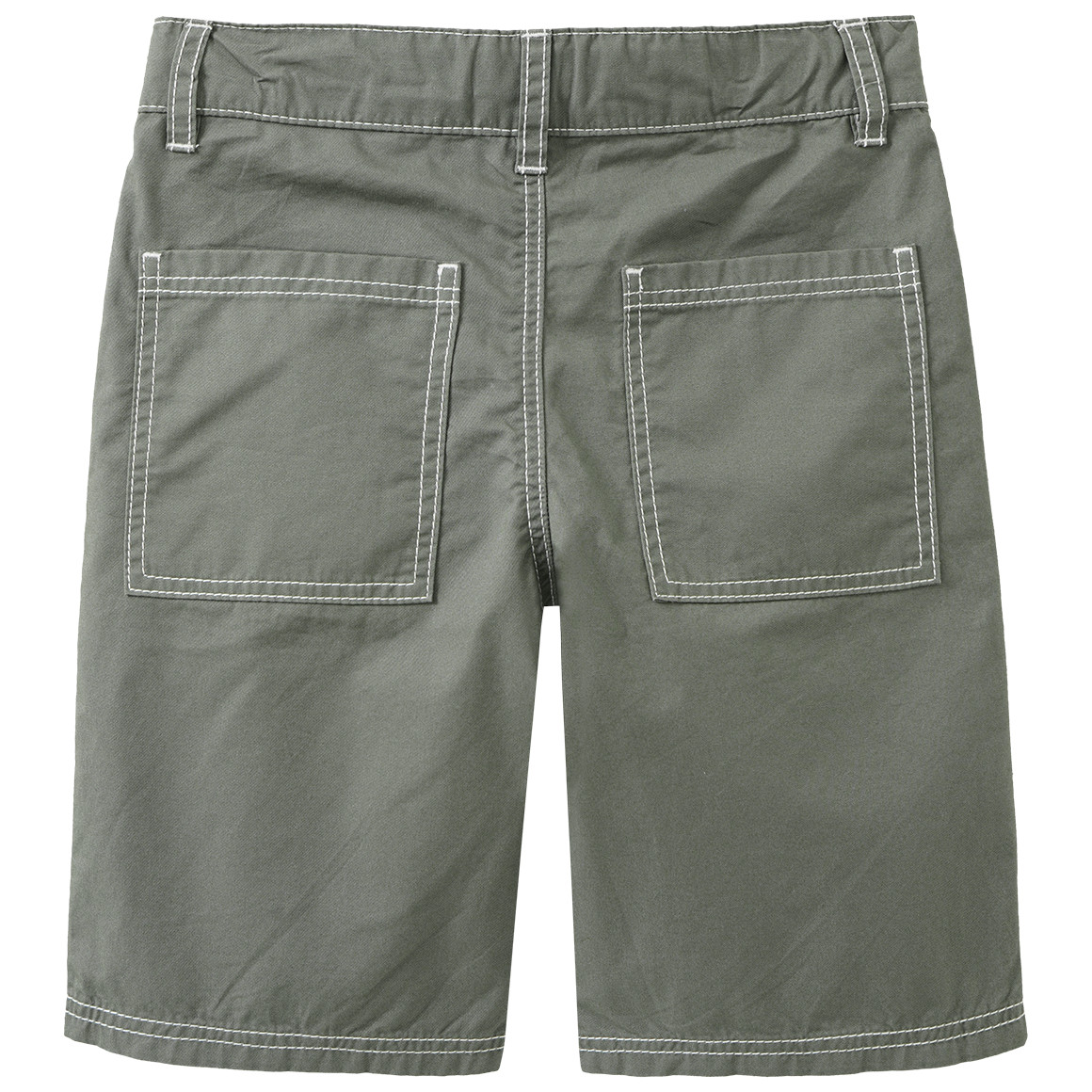 Jungen Shorts mit Kontrastnähten 